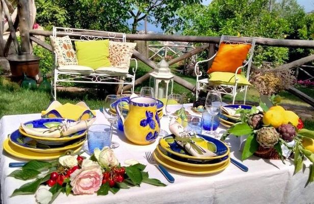 Semi-Private Cooking Class in a Sorrento Lemon Grove