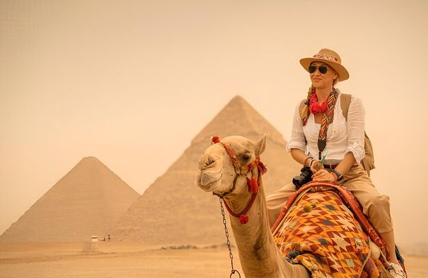 Giza Pyramids Memphis City and Saqqara Pyramid Day tour