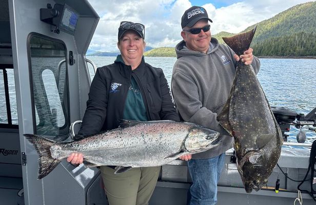 Ultimate Ketchikan Salmon and Halibut Fishing Adventure