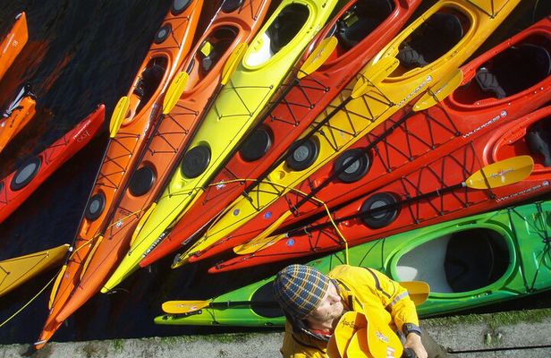 Rental Single Sea Kayak at Kalvebod Bolge