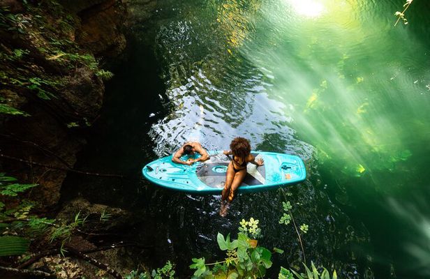 Small-Group 3 Hidden Cenotes Adventure with Tequila Tasting