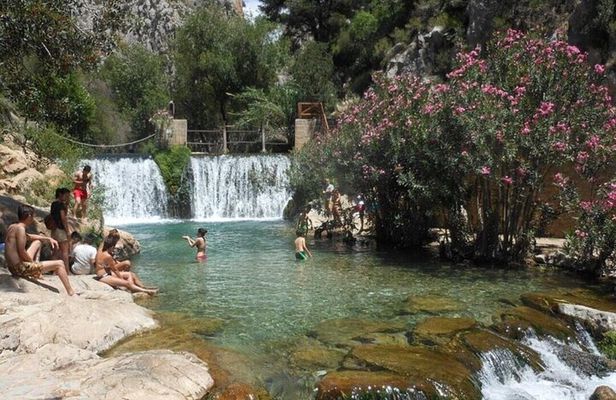Algar Waterfalls with Transfer from Alicante and Benidorm