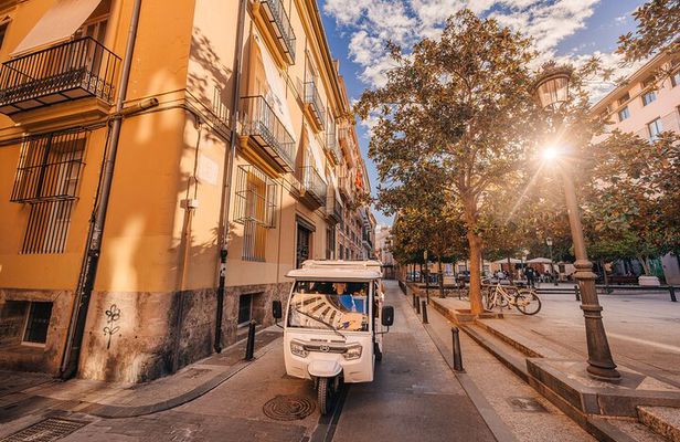 Valencia by Tuk Tuk i: Private tour 1 or 2 hours explore the city