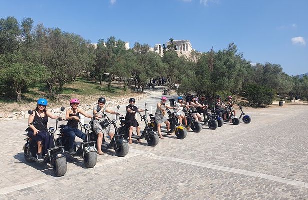 Acropolis E Bike Adventure and Private Athens Seaside Tour
