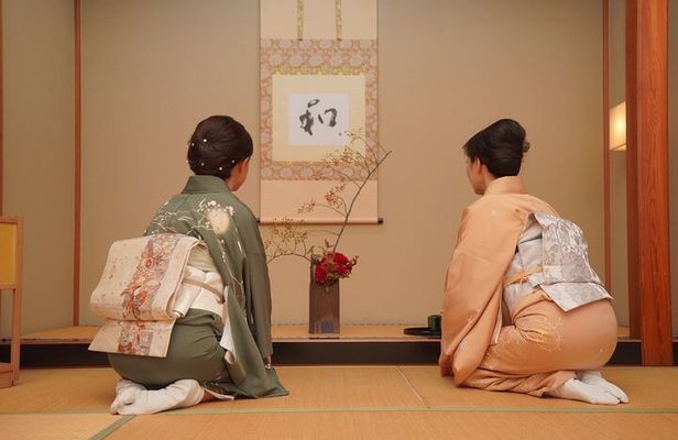 Japan's Customs of Ikebana Art, Tea Ceremony & Kimono Welcome