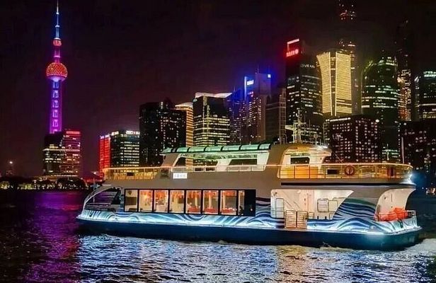 Night River Cruise Tour with Xinjiang Style Dining Experience