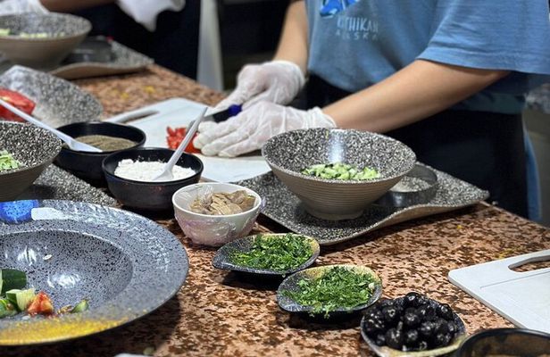 Moroccan Cooking Class at Chouf l'Or Restaurant with Pickup
