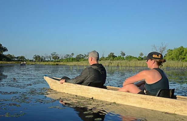 1 Night 2 Days Mokoro Overnight Tour Okavango Delta