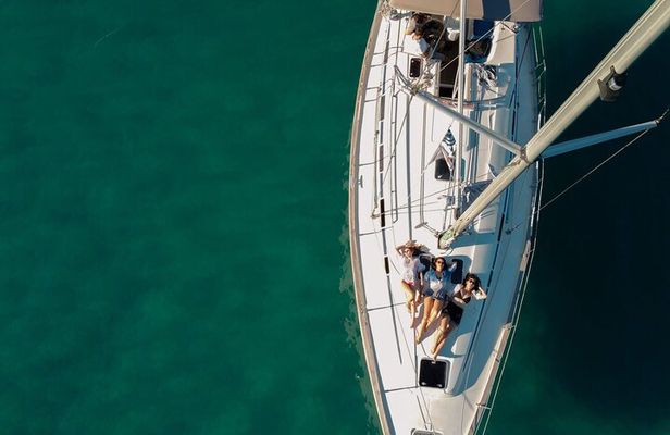 7 Hours Private Sailing Cruise in North Thassos
