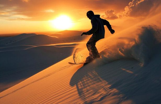 Sand Surfing Guided Experience and Visit of The Canyon