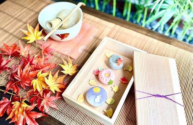 Japanese Sweets Making with Tea Ceremony in Private Studio