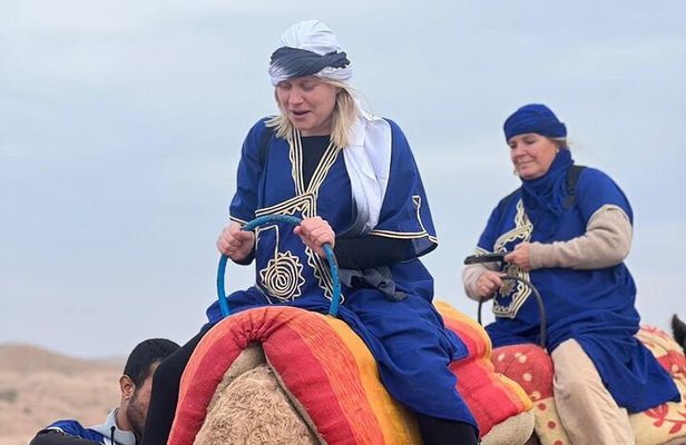 Dinner Show with Camel Rides Experience at Agafay Desert