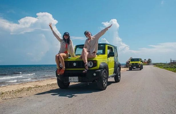 Jeep Tour of Cozumel with Lunch and Beach Club
