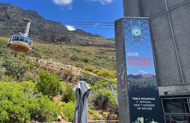 Cape Town Half-Day Table Mountain Tour with Cable Car Ride Ticket