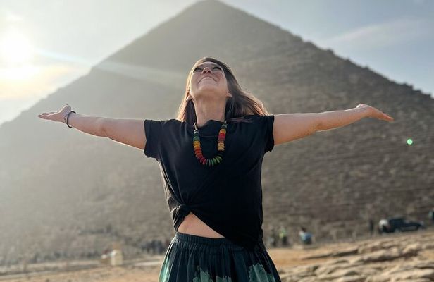 Giza Pyramids, Camel Ride, ATV Bike, Sobbing tour, Dinner Cruise
