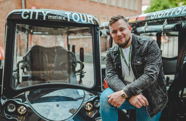 GDANSK City Tour by Golf Cart Live Guide & City Sightseeing 60min