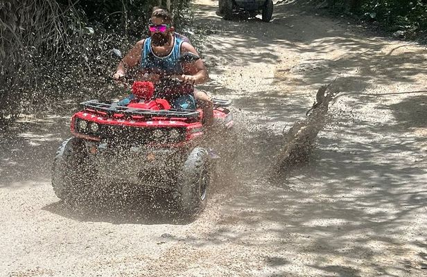 Jade Caverns and Mayan Village Cozumel ATV TOUR