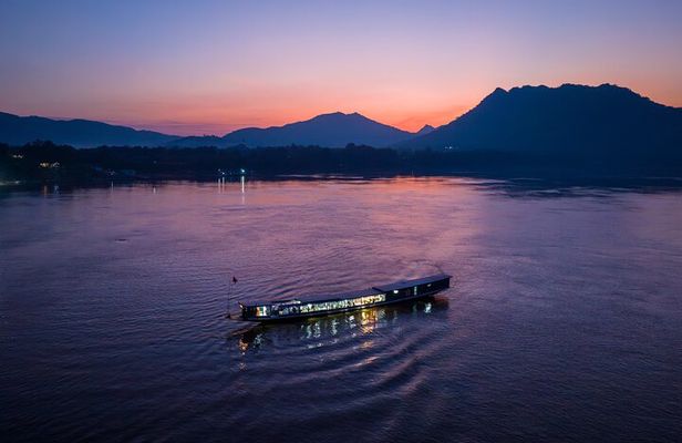 Unwind with a Sunset Cruise on the Mekong River
