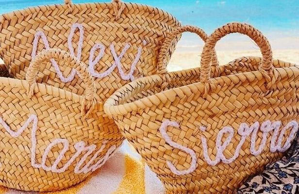 Embroidery Techniques to personalize your Moroccan Basket or Hat