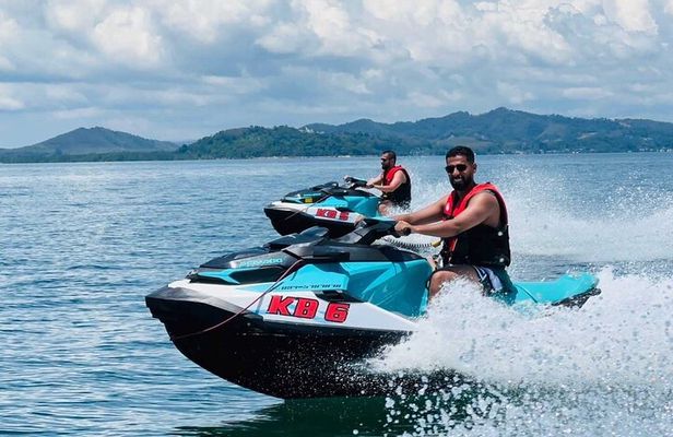 4 Hours and 50km Jet Ski Tour to 6 Phuket Islands 