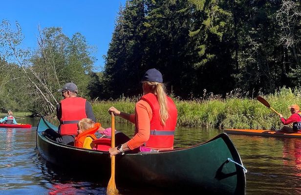 Kayak and Canoe Tour in Lake Bogstad