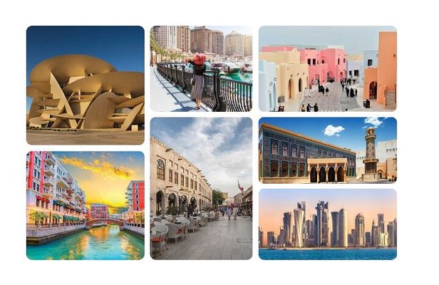 Doha City Souq Waqif Katara Pearl Qatar and Old Doha Port Tour
