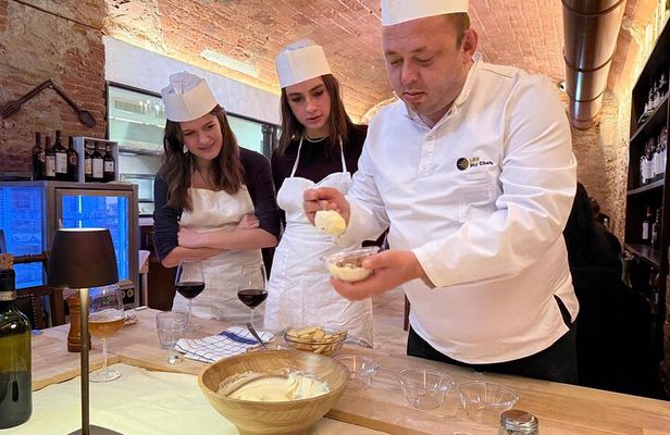 Florence Handmade Pasta Lessons, No Limit Wine, Tiramisu