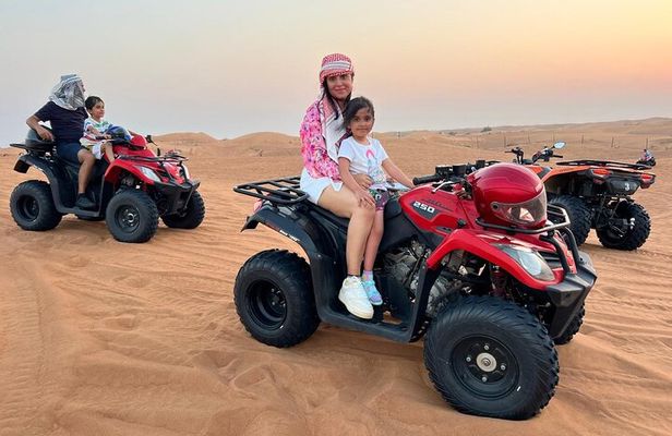 Premium Desert Quad (ATV) Bike Ride Adventure & Sand boarding
