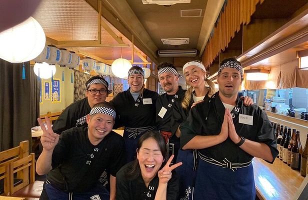 Kyoto Izakaya Food & Matcha Class: Yakitori, Onigiri, Dashimaki