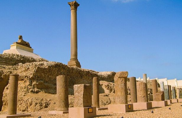 Private Historical Guided Day Tour to Alexandria from Cairo