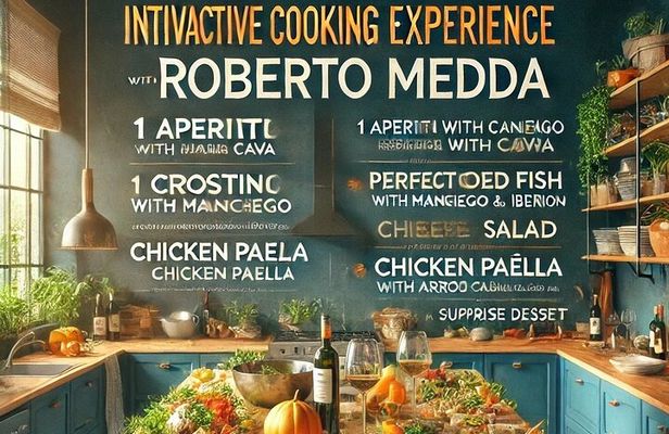  Cooking Class and dinner with Chef Roberto 