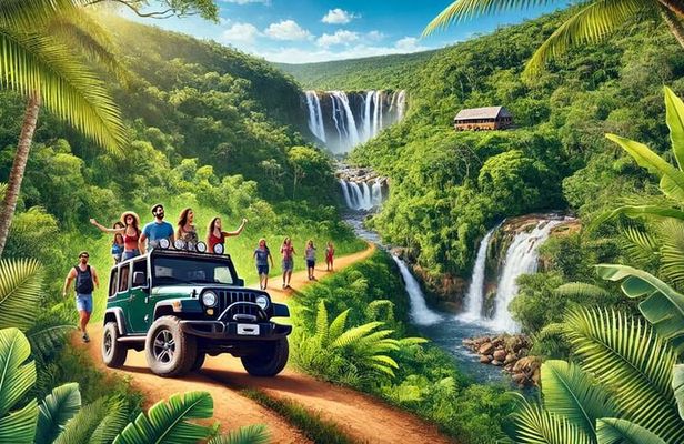 Jeep 4x4 Nature Tour in Paraty with Tasting