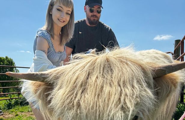 Scottish Highland Fluffy Cow Experience with Gelato and Coffee 