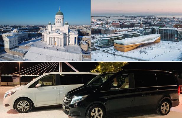 Exclusive Guided Helsinki VIP Tour by Mercedes V class