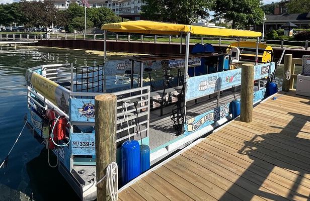 NEW 80 Minute Cycle Boat Tour of Seneca Lake in Watkins Glen