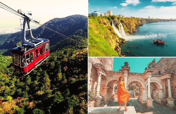 Antalya City Tour With Cable Car & Boat Trip & Düden Waterfalls