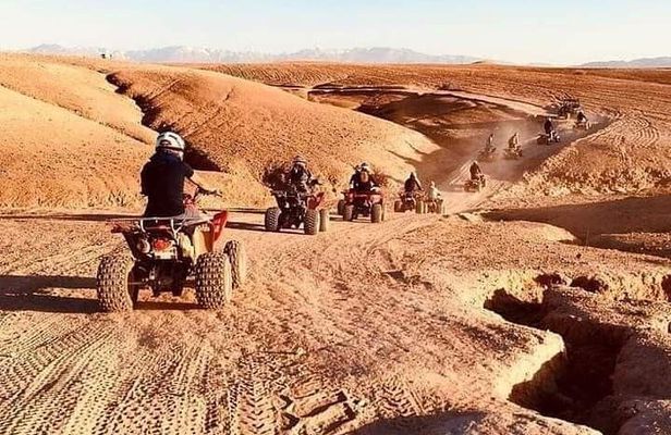 Premium Agafay Desert: Camel, Quad, Dinner & Fire Show