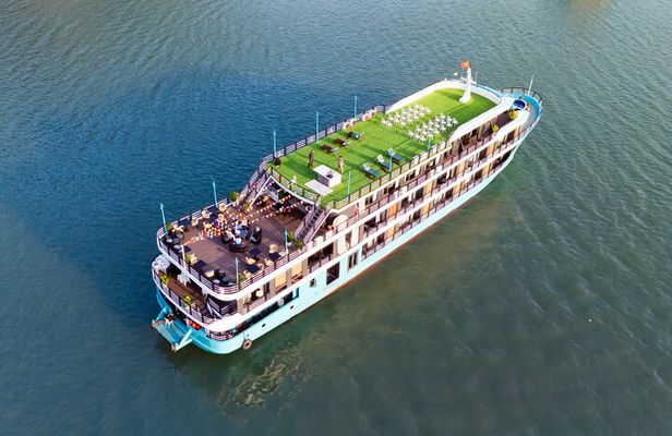 Halong Bay 2D1N Cruise Tour, Full Meals, Caves, Kayak &Transfer
