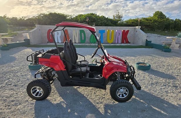 2 Seater Side by Side Guided Adventure Tour in Grand Turk