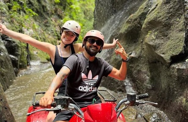 Small Group Bali Adventure ATV Quad, River Rafting and Zipline