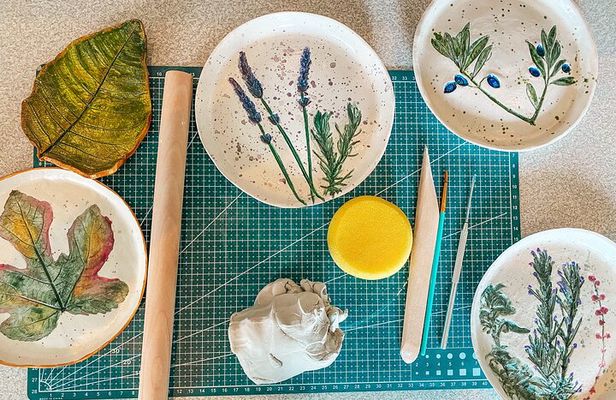 Karpathos Botanical Clay Workshop and Pottery in Vineyard