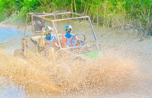 Full Day Adventure Buggy Ride and Party Boat
