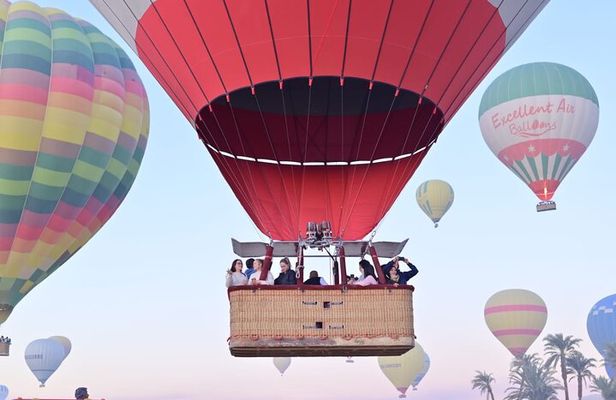 Luxor Sunrise Hot Air Balloon & Valley of the Kings Private Tour