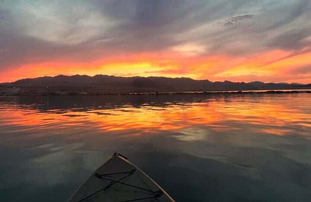 Emerald Cave Sunset Tour – Paddle in Glowing Kayaks