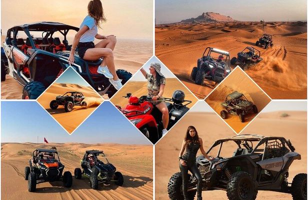 Red Dunes Desert Safari Dune Buggy 30 Mins Ride Adventure Dubai
