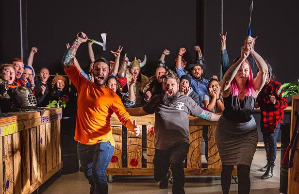 Axe Throwing Lesson and Tournament