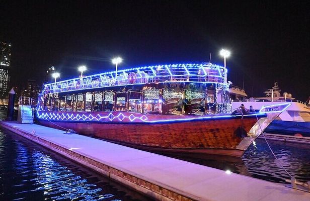 Dhow Cruise at Dubai Marina with Dinner