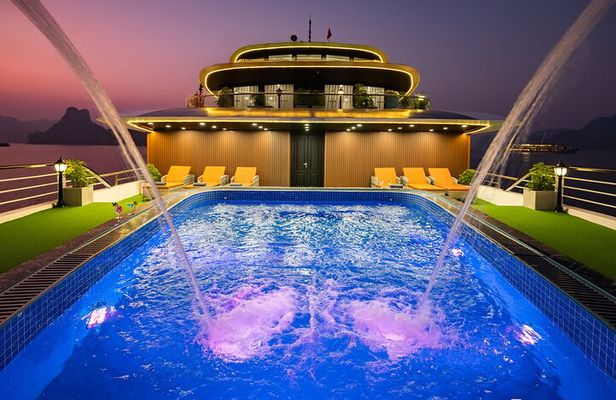 New Doria Cruise 2 days 1night exploring Lan Ha Bay with transfer