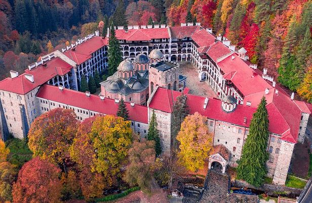 From Sofia: Rila Monastery, Boyana Church and a Monk Room
