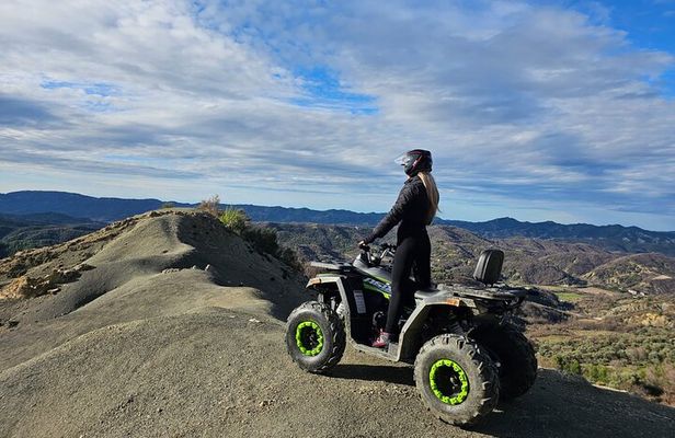 Guided Quad Biking Tour and Zipline in Tirana